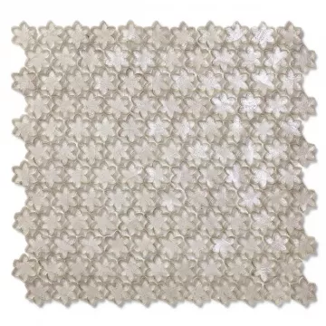 Sicis Petites Fleurs F25 Nenufar Glass Mosaic Tile